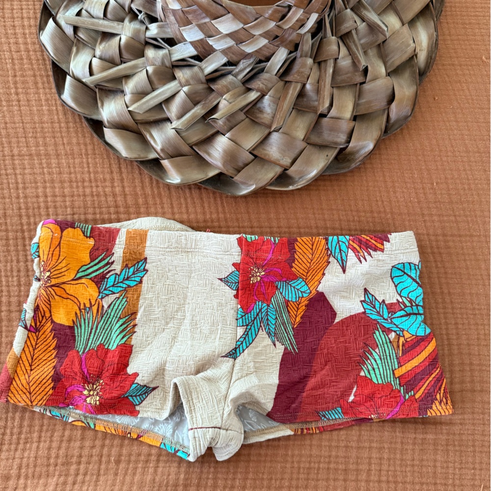 Free People Free-est Dixie Printed Miami Floral Swim Shorts
